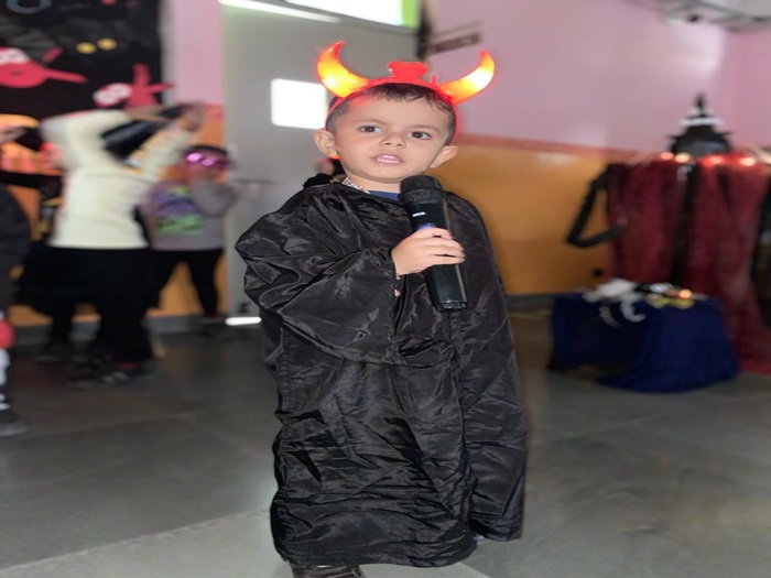 Halloween celebrations in Pre primary